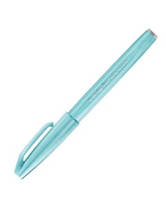 Фломастер кисть Brush Sign Pen цвет лазурно синий Pentel