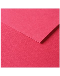 Бумага цветная Tulipe 50х65 см 160 г легкое зерно красный Clairefontaine