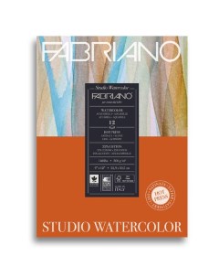 Альбом склейка для акварели Watercolour studio Сатин 22 9x30 5 см 12 л 300 г Fabriano