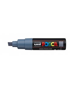 Маркер POSCA PC 8K до 8 0 мм наконечник скошенный цвет сине серый Uni