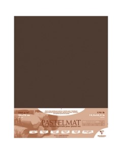 Бумага для пастели Pastelmat 50x70 см 360 г Антрацит Clairefontaine