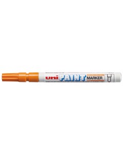 Маркер краска Paint PX 21 0 8 1 2 мм алюминиевый корпус оранжевый Uni