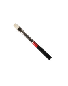 Кисть щетина 4 плоская укороченная GEORGIAN длиннная ручка Daler rowney
