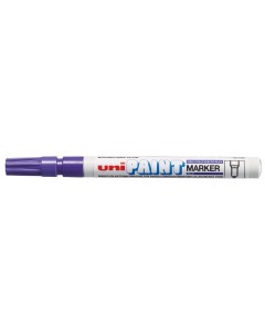 Маркер краска Paint PX 21 0 8 1 2 мм алюминиевый корпус фиолетовый Uni