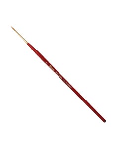 Кисть синтетика 1 круглая Oro Rosso 751 короткая ручка Pinax