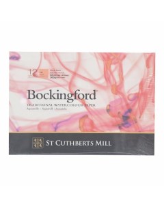 Альбом склейка для акварели Bockingford H P мелкое зерно 21х29 7 см 12 л 300 г белый St cuthberts mill