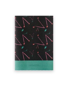 Блокнот А5T Abstract cherry 30л 80г в линейку Falafel books