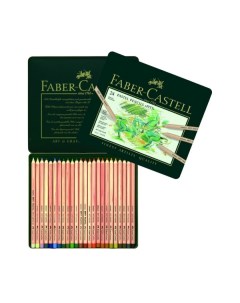 Набор карандашей пастельных Faber castell Pitt 24 цв в металле Faber–сastell