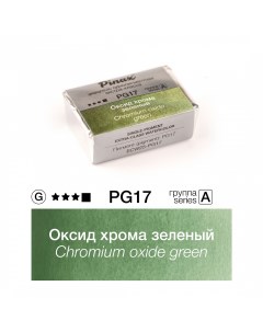 Акварель ЭКСТРА 2 5 мл Оксид хрома зеленый Pinax