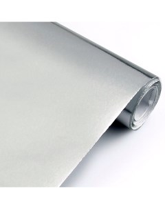 Бумага с фольгированным покрытием в рулоне 0 5х2 м 65 г цвет серебро Sadipal