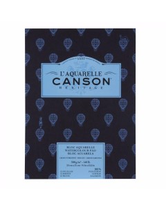 Альбом склейка для акварели Heritage Torchon 12 л 300 г Canson