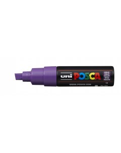 Маркер POSCA PC 8K до 8 0 мм наконечник скошенный цвет фиолетовый Uni
