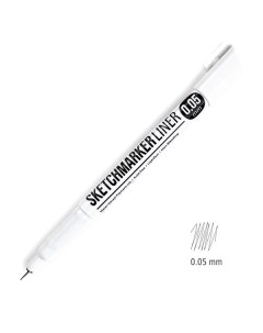 Ручка капиллярная 0 05мм черный Sketchmarker