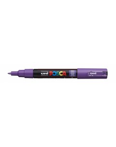 Маркер POSCA PC 1M 0 7 мм наконечник пулевидный цвет фиолетовый Uni