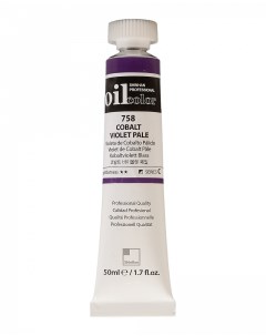 Масло ShinHanart Professional туба 50 мл 758 Фиолетовый кобальт бледный кат C Shinhan art international inc.