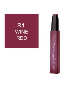 Заправка для маркеров Touch Refill Ink 20 мл R1 Красное вино Shinhan art (touch)