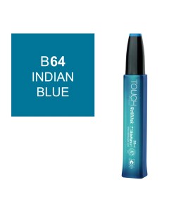 Заправка для маркеров Touch Refill Ink 20 мл B64 Индийский синий Shinhan art (touch)