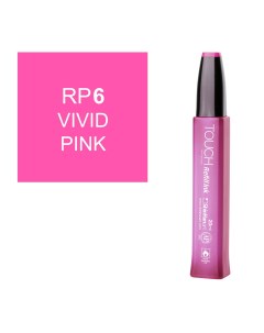 Заправка для маркеров Touch Refill Ink 20 мл RP6 Яркий розовый Shinhan art (touch)