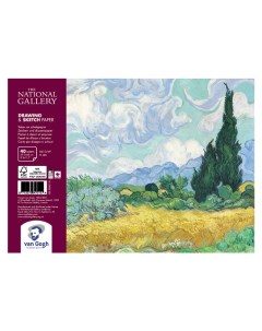Альбом на спирали для зарисовок Talens Van Gogh National Gallery А4 40 л 160 г Royal talens