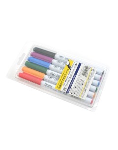Набор маркеров Clean Color Real Brush 6 шт Zig kuretake