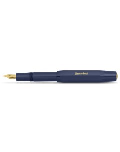 Ручка перьевая CLASSIC Sport F 0 7 мм чернила синие корпус синий морской Kaweco