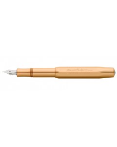 Ручка перьевая AL Sport Gold Edition EF 0 5 мм корпус золотистый Kaweco