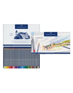 Набор карандашей акварельных Faber castell Goldfaber Aqua 36 цв в металлической коробке Faber–сastell