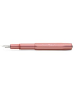 Ручка перьевая AL Sport EF 0 5 мм чернила синие корпус розовая Kaweco