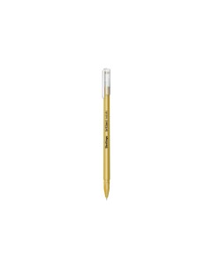 Ручка гелевая Brilliant Metallic 0 8 мм золото металлик Berlingo
