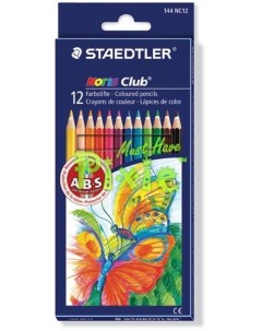 Набор карандашей цветных Noris Club 12 цв Staedtler