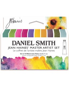 Набор акварели Jean Haines Master Artist Watercolor Set в тубах 10 цв 5 мл Daniel smith