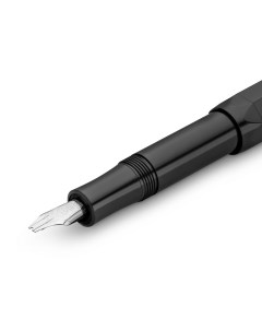 Ручка перьевая CALLIGRAPHY сдвоенный наконечник чернила синие корпус черный Kaweco