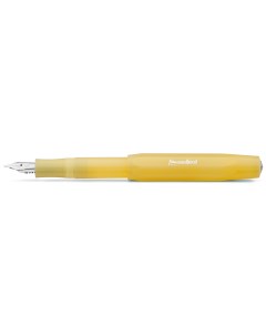 Ручка перьевая CLASSIC FROSTED Sport EF 0 5 мм чернила синие корпус банановый Kaweco