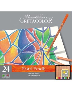 Набор карандашей пастельных Fine Art Pastel 24 шт в металлической коробке Cretacolor