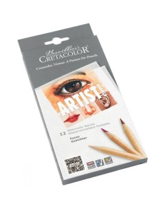 Набор карандашей акварельных Artist Studio Портрет 12 шт в картоне Cretacolor
