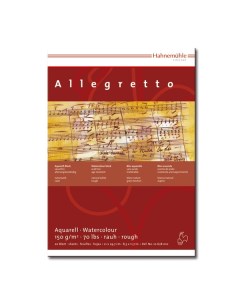 Альбом склейка для акварели Hahnemuhle Allegretto с з холст А4 10 л 150 г Hahnemuhle fineart
