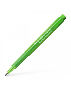 Ручка капиллярная Faber Castell BROADPEN 1554 0 8 мм зеленый Faber–сastell