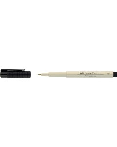Ручка капиллярная Faber Castell Pitt artist pen B теплый серый Faber–сastell