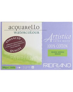 Альбом склейка для акварели Artistico Extra White Торшон 30x45 см 20 л 300 г Fabriano