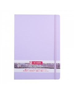 Блокнот для зарисовок Art Creation 21х30 см 80 л 140 г твердая обложка фиолетовый пастельный Royal talens