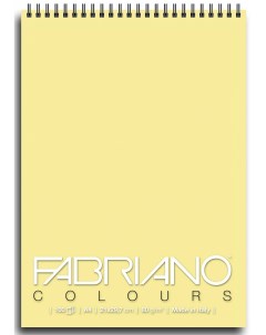 Альбом для графики на спирали Writing Colors 21х29 7 см 100 л 80 г банан Fabriano
