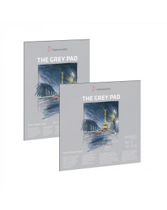 Альбом склейка для набросков Hahnem hle The Grey Pad 30 л 120 г светло серый Hahnemuhle fineart