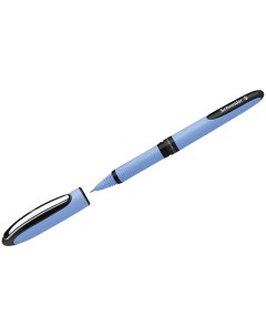 Ручка роллер One Hybrid N 0 7 мм черная одноразовая игольчатый пишущий узел Schneider