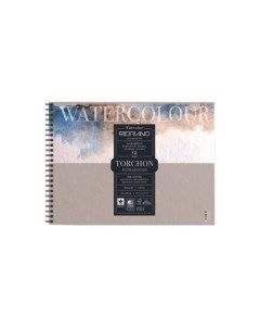 Альбом для акварели на спирали Watercolour Studio Торшон 24х32 см 12 л 300 г Fabriano