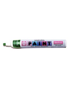 Маркер с жидкими чернилами Paint 2 0 мм Зеленый Sakura