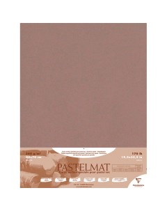 Бумага для пастели Pastelmat 50x70 см 360 г Коричневый Clairefontaine