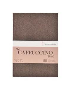 Блокнот для набросков Hahnemuhle Cappuccino А5 40 л 120 г светло коричневый жесткая обложка Hahnemuhle fineart
