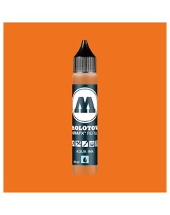 Заправка для маркеров "AQVA GRAF-X" 30 мл Оранжевый Molotow