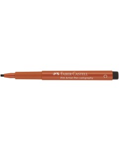 Ручка капиллярная Faber Castell Pitt Artist Calligraphy Pen 2 5 мм сангина Faber–сastell