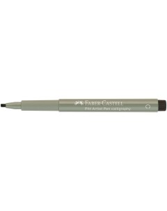 Ручка капиллярная Faber Castell Pitt Artist Calligraphy Pen 2 5 мм теплый серый III Faber–сastell